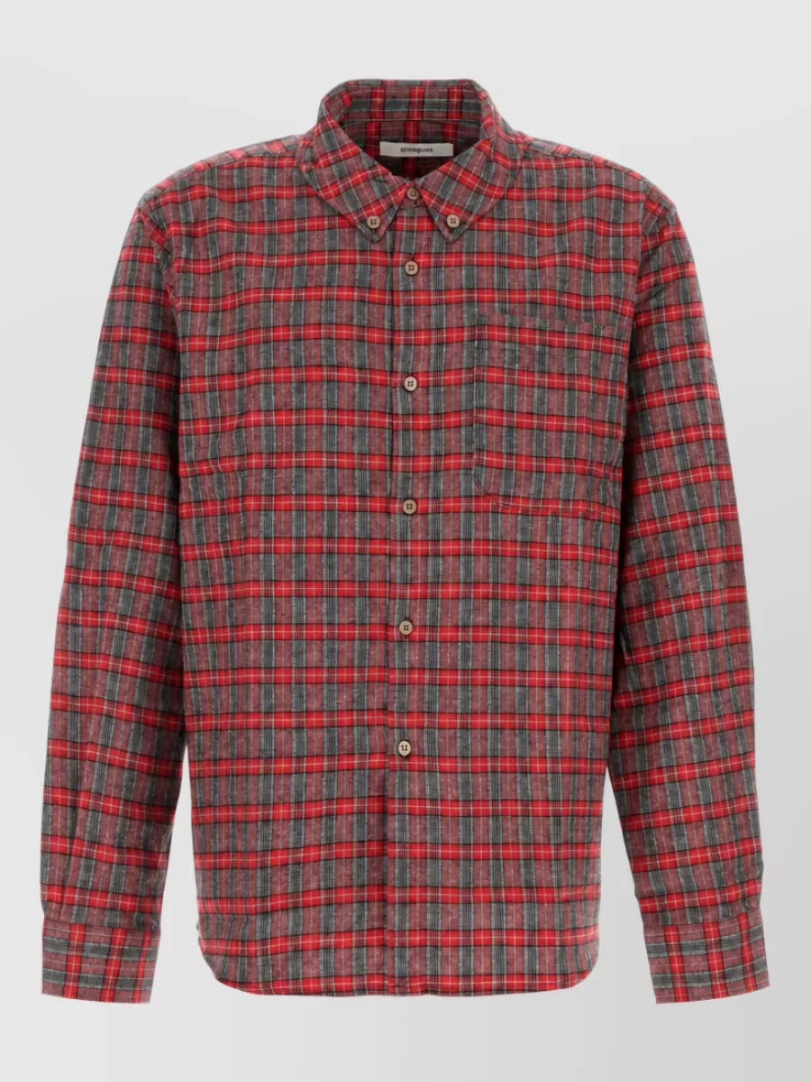 Gimaguas Checked flannel shirt
