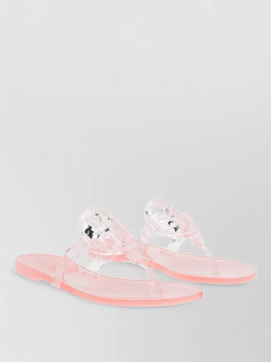 Tory Burch Transparent miller thong sandals