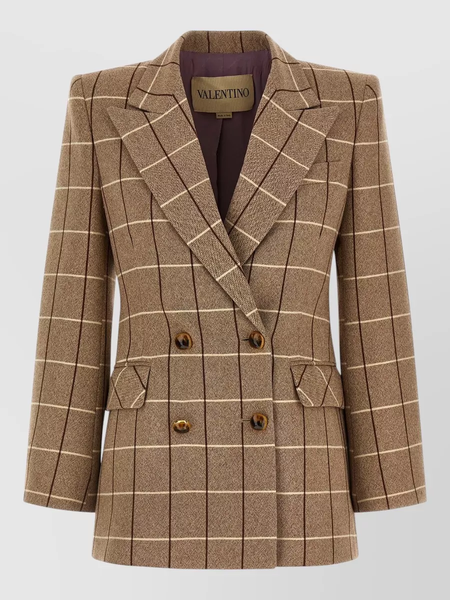 Valentino Garavani Virgin Wool Double-Breasted Blazer