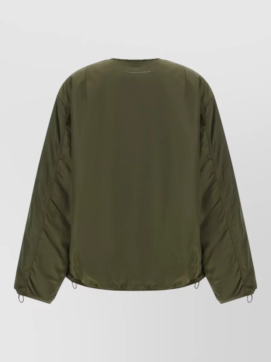Mm6 Maison Margiela Asymmetric Hem Oversized Jacket
