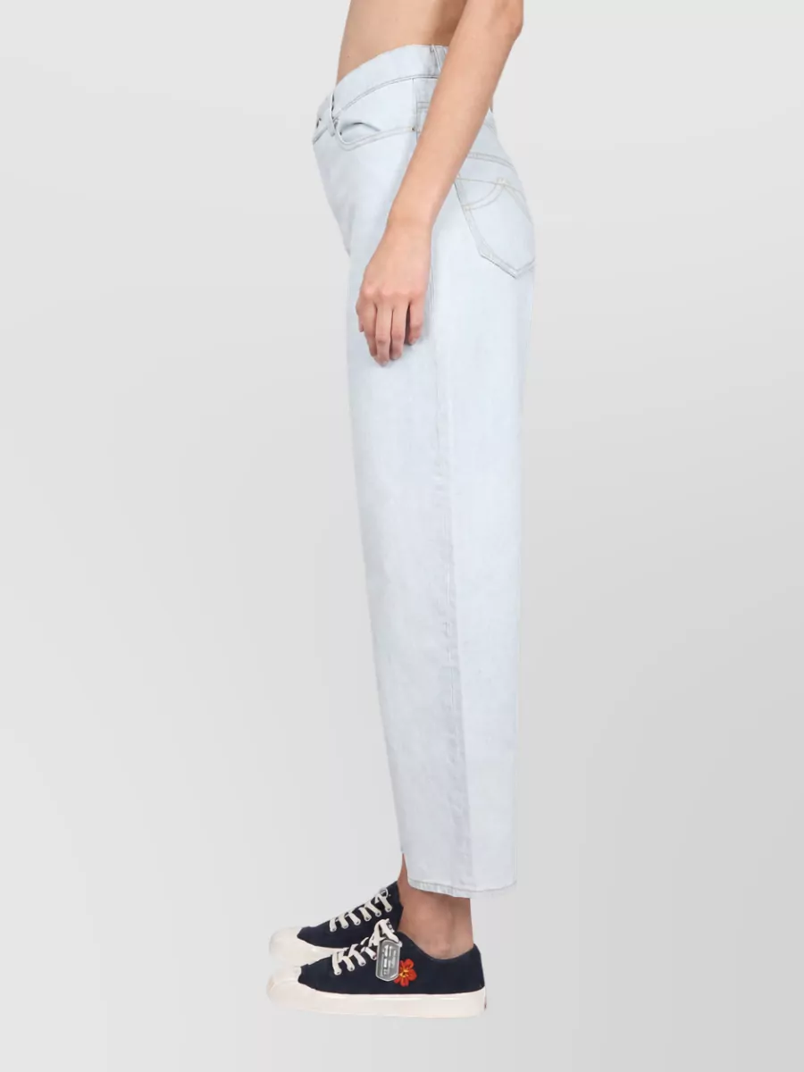 Kenzo High-rise carrot-fit denim jeans