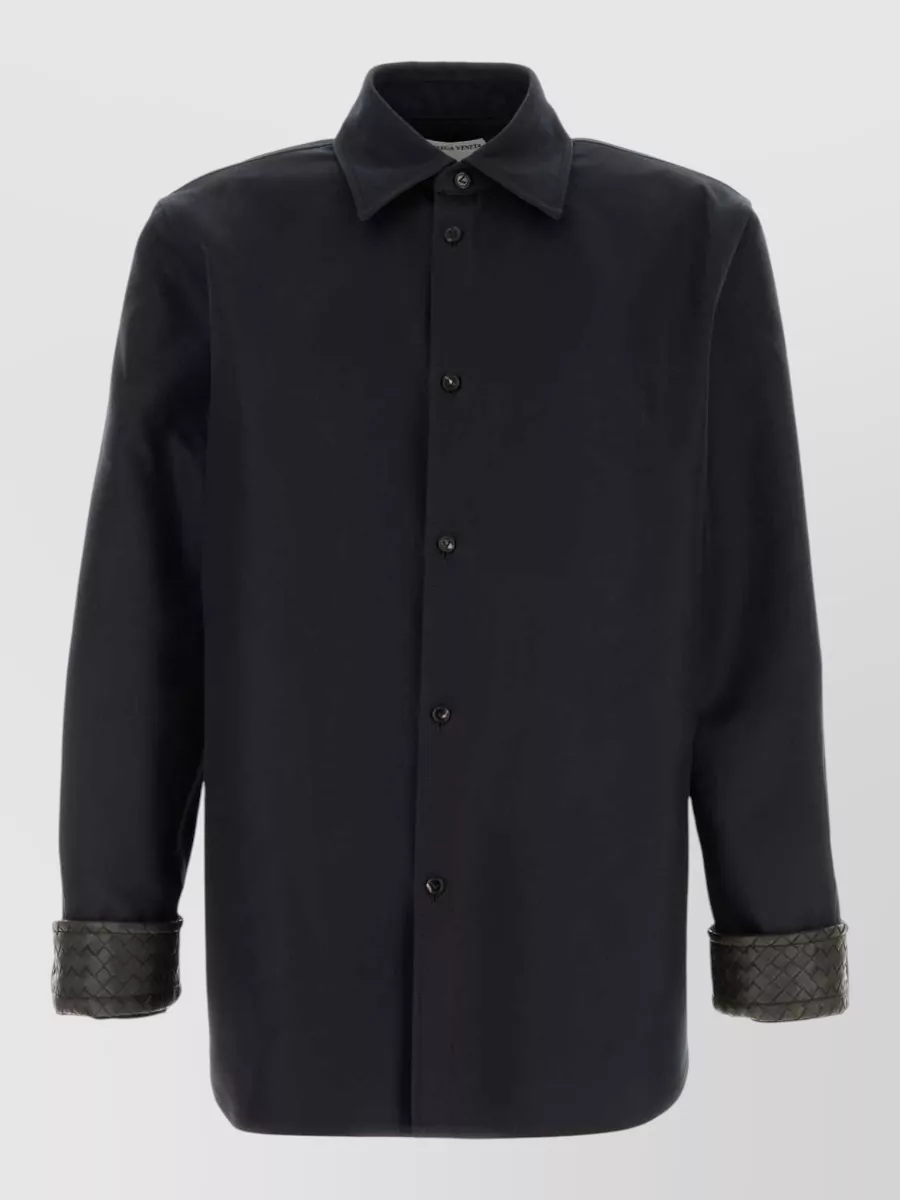 Bottega Veneta oversized cotton shirt jacket