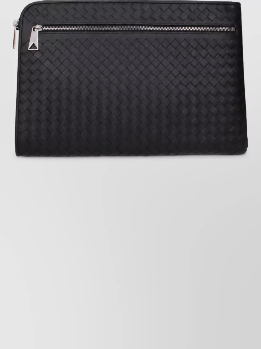 Bottega Veneta leather clutch bag