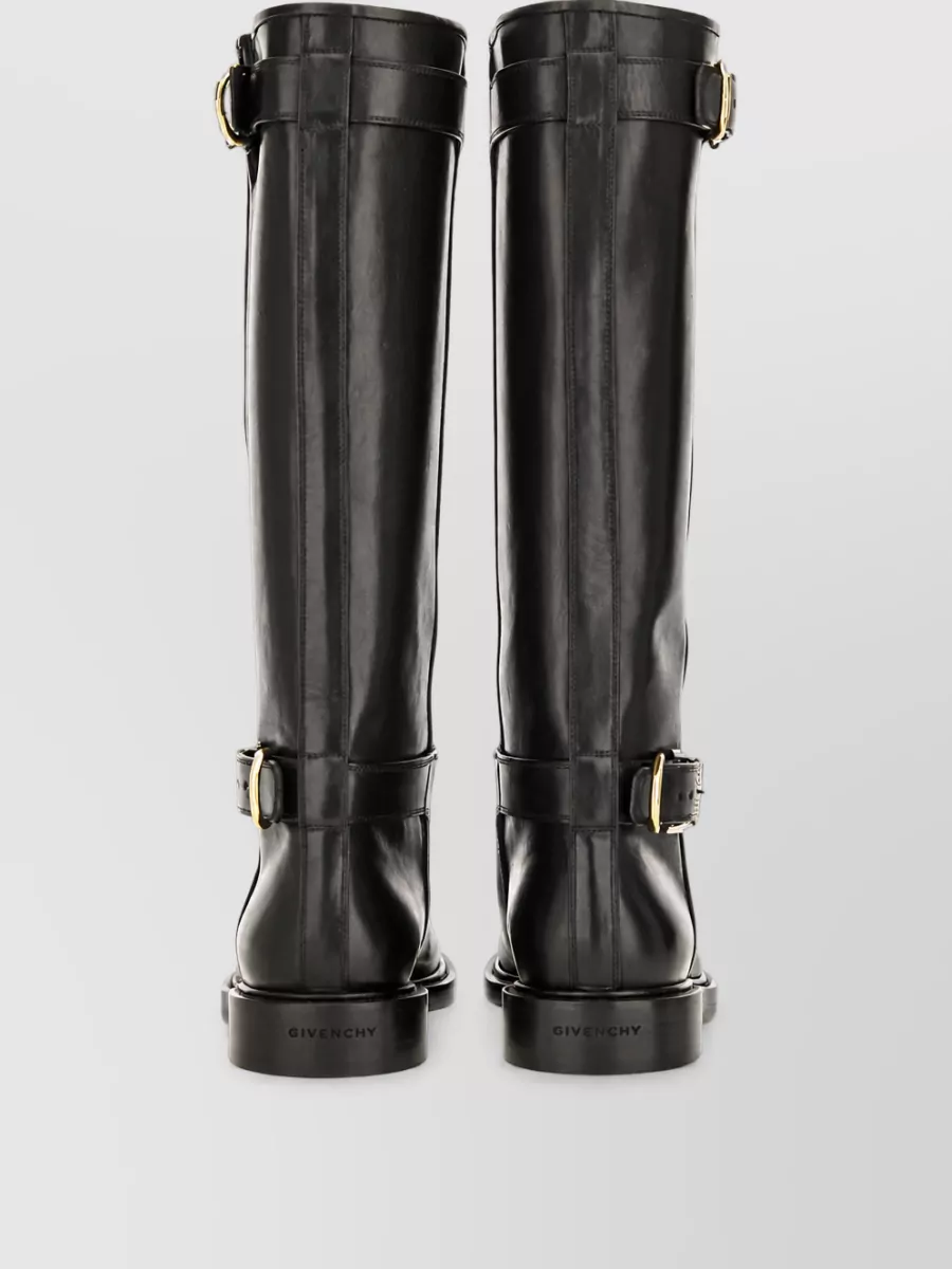 Givenchy Leather Flat Boots
