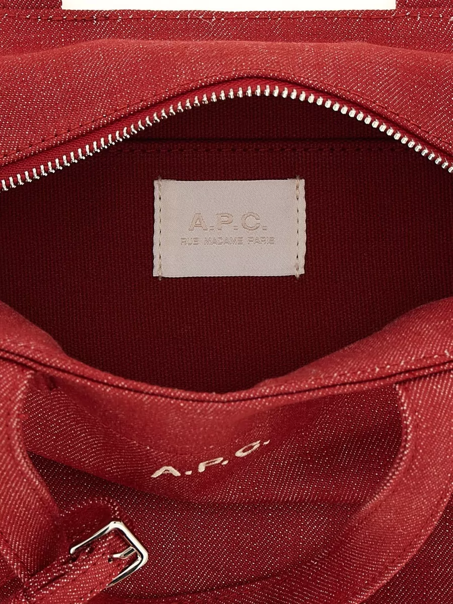A.p.c. Drummer Small Cotton Tote Bag