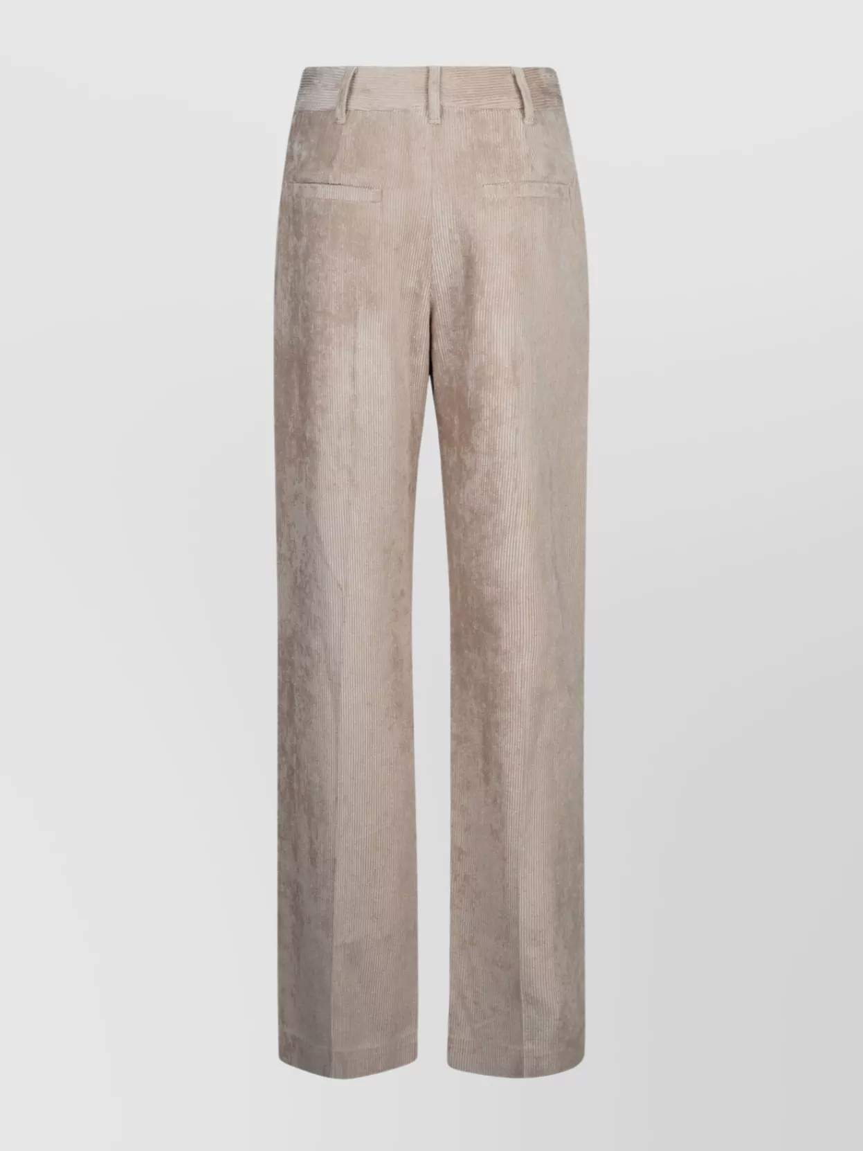 Brunello Cucinelli Textured Fabric Trousers Featuring Pockets In Neutral