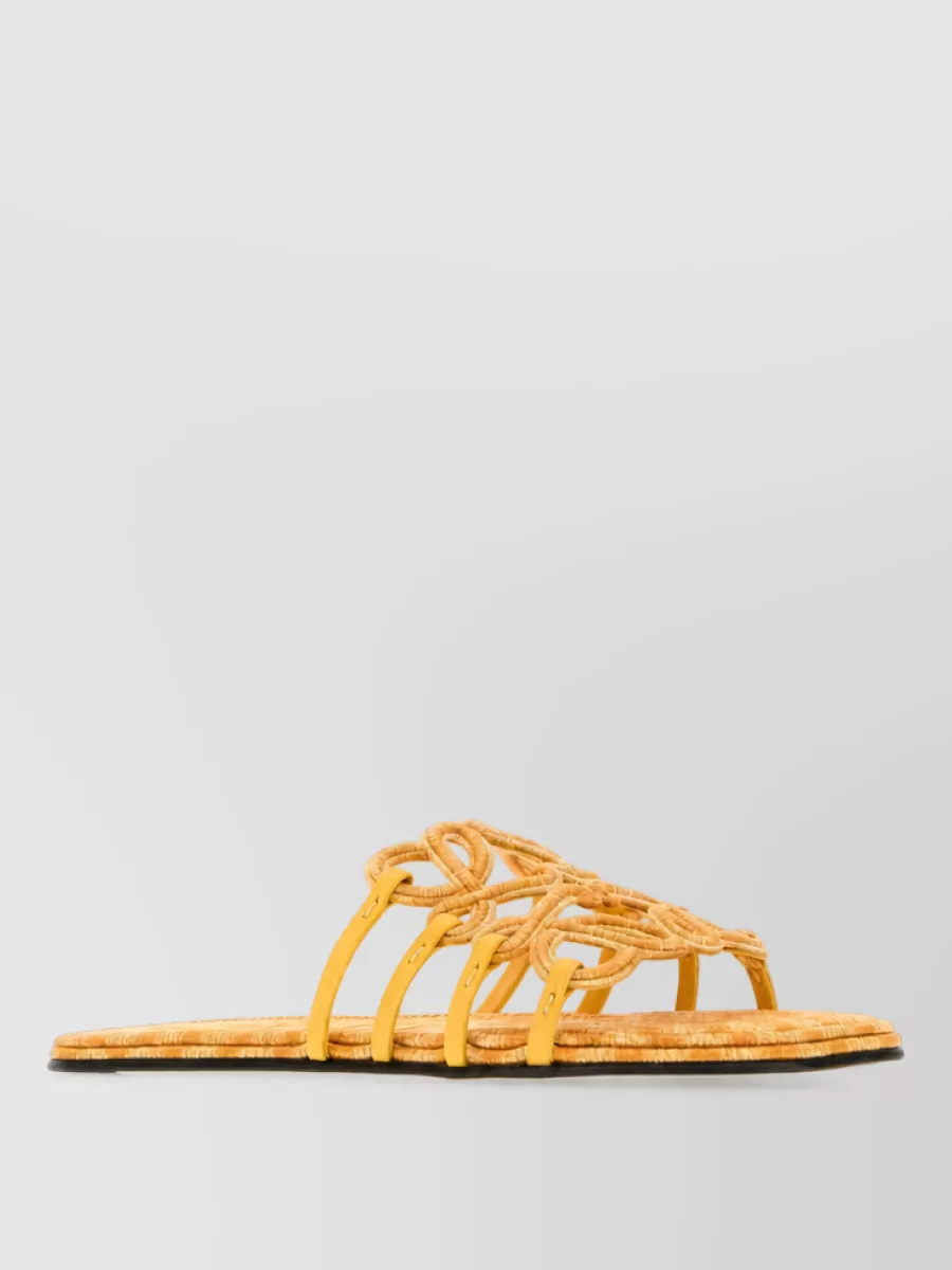 Loewe Paula's Ibiza textile slippers