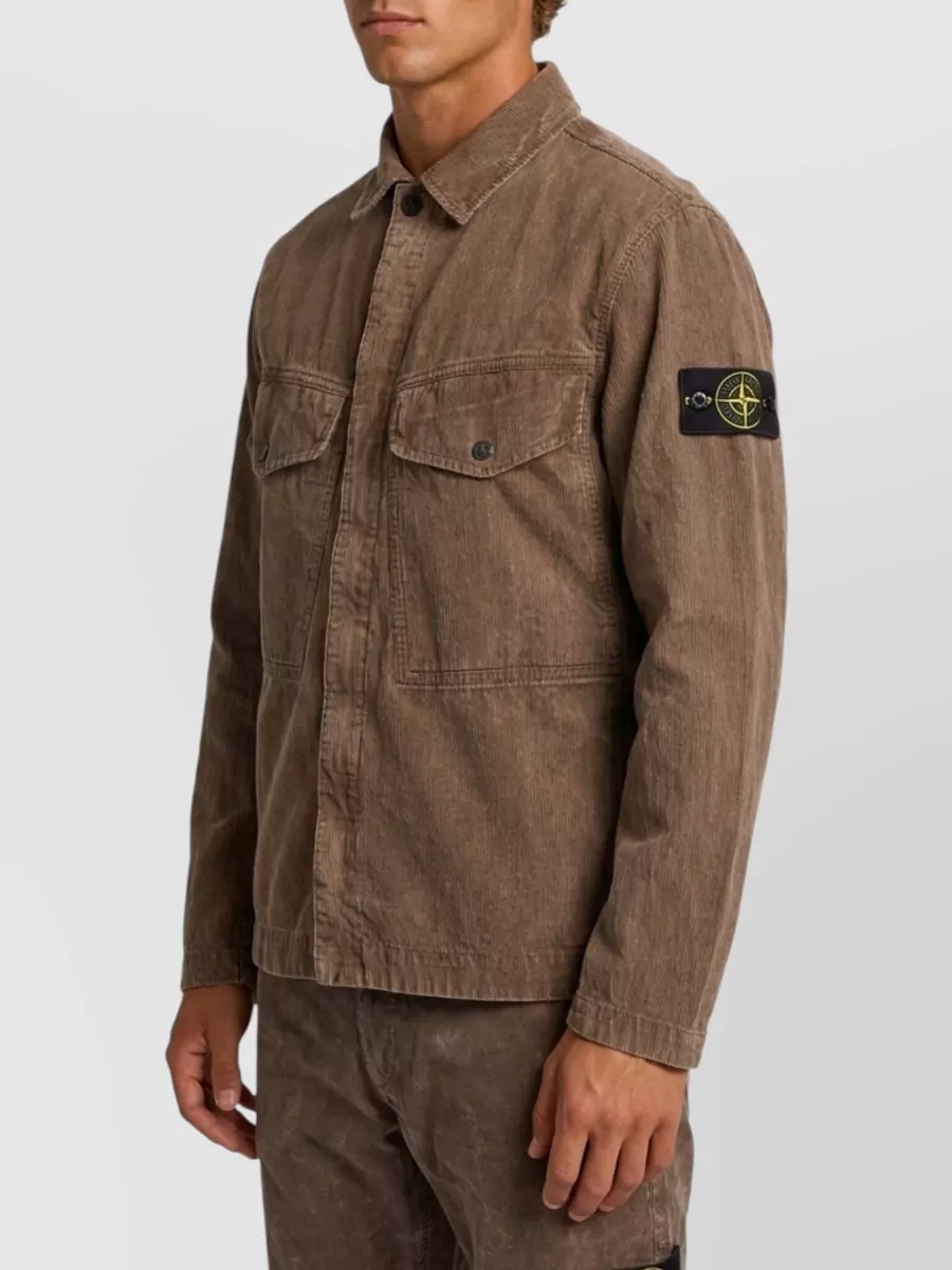 Stone Island Ribbed Overshirt