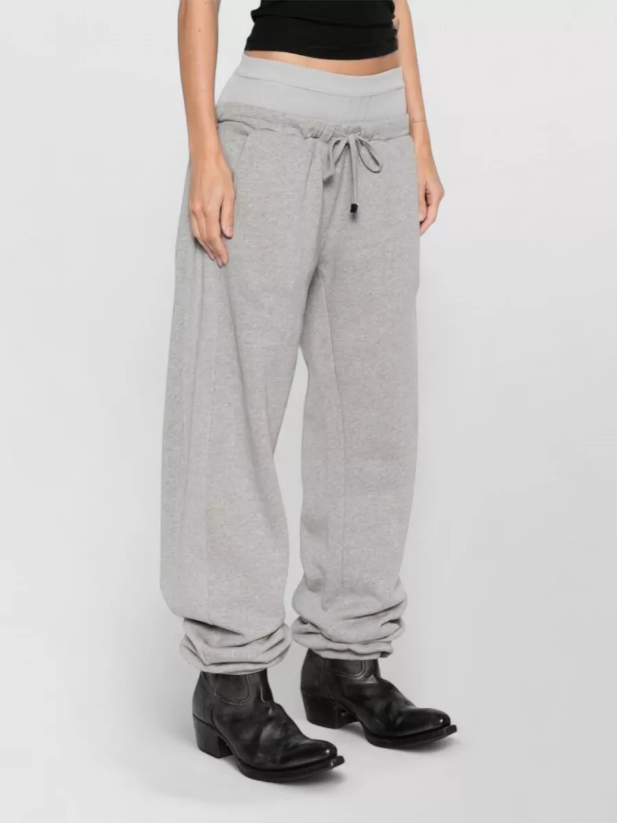 The Attico Relaxed Trousers Elastic Waistband