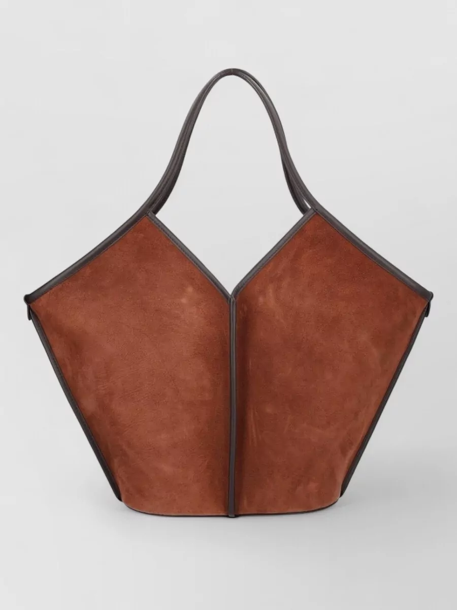 Hereu leather tote bag
