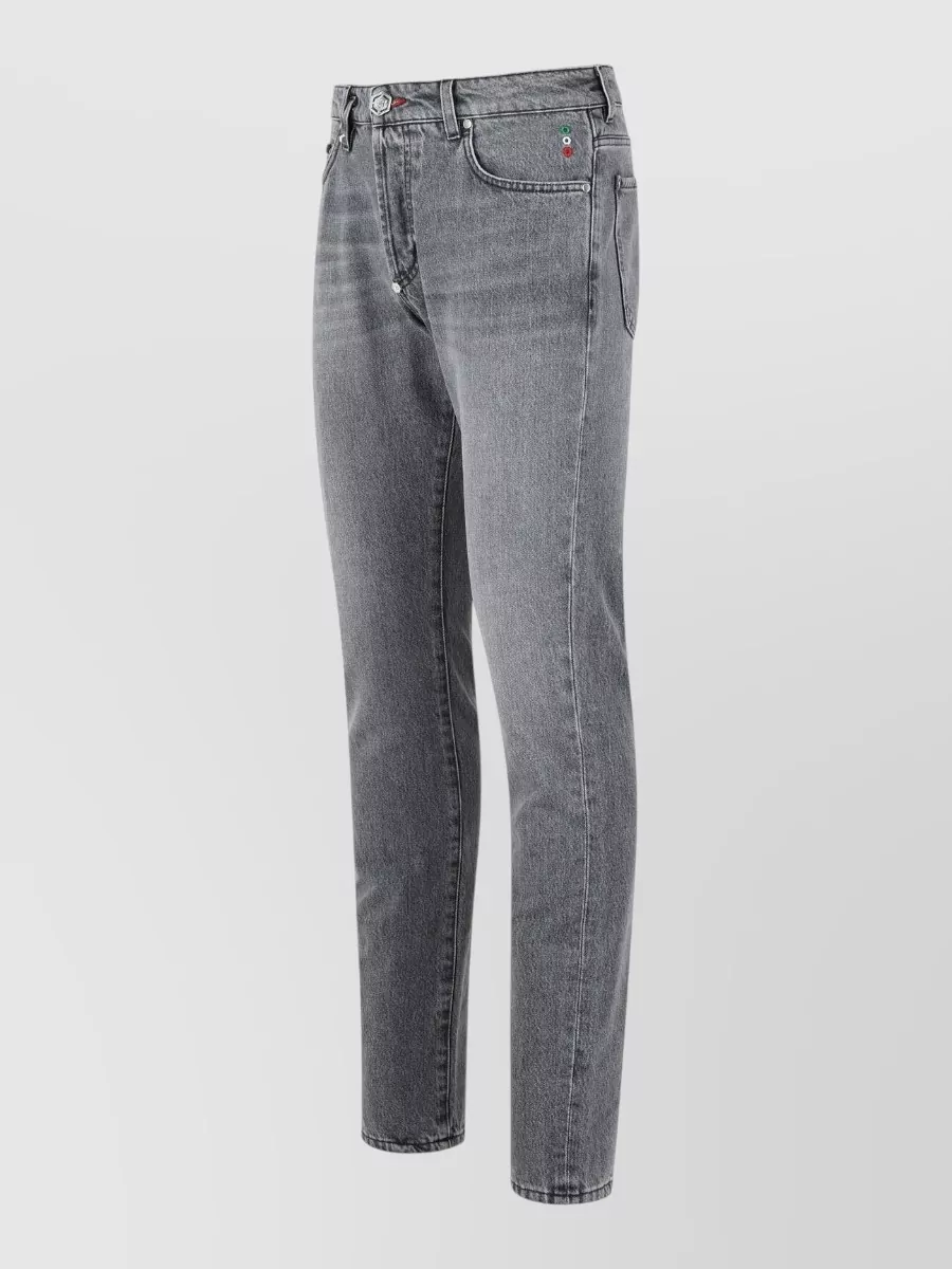 Philipp Plein Straight-Leg Denim Jeans