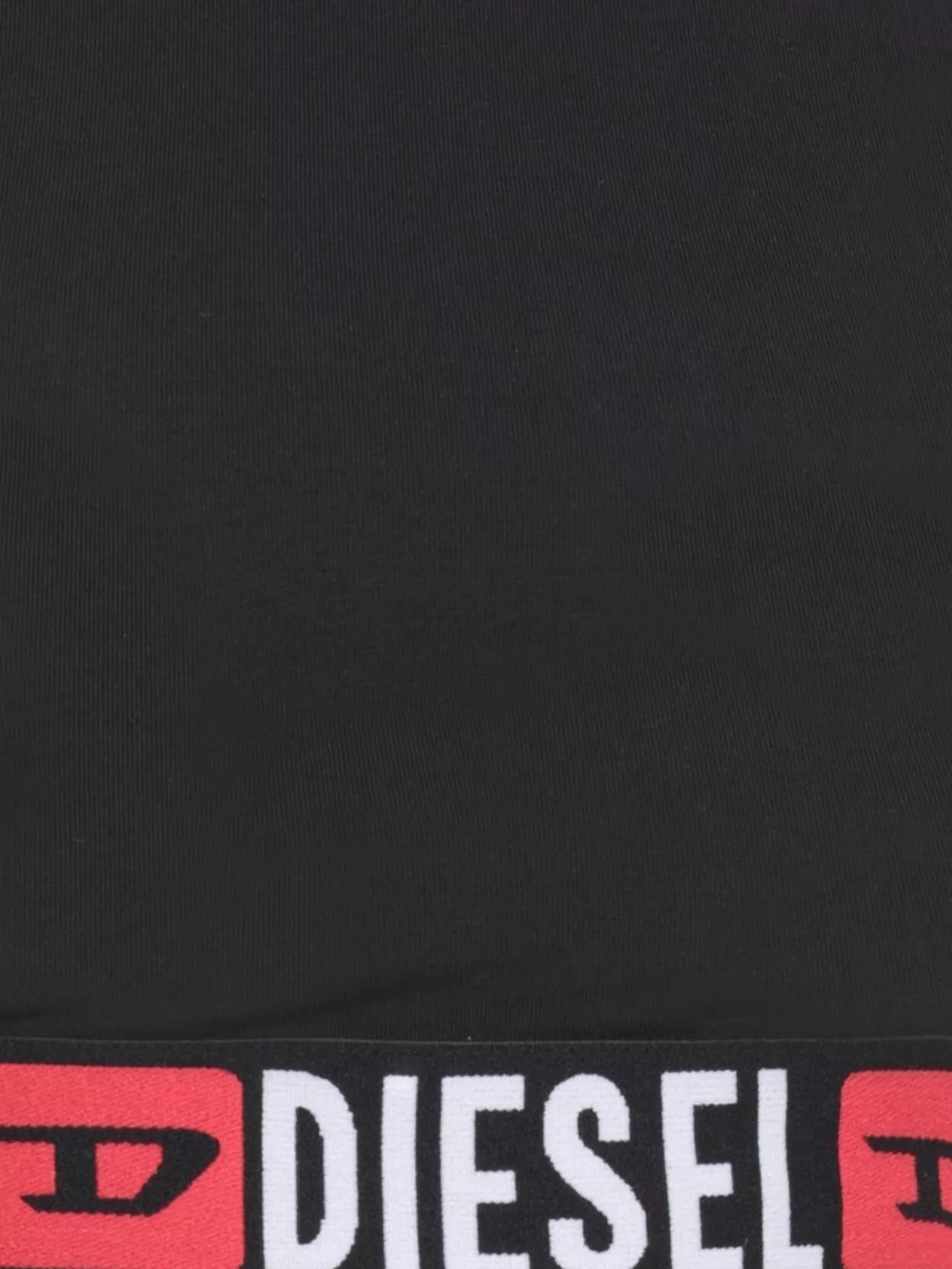 Diesel Cropped Cotton T-Shirt Short Sleeves