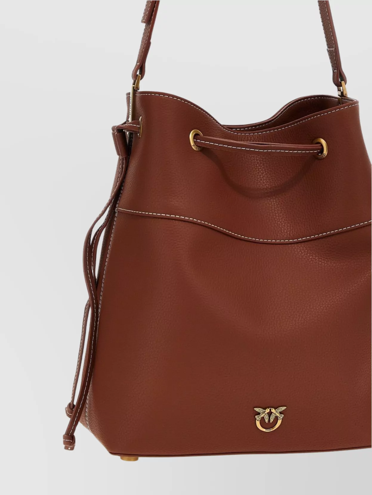 Pinko Structured Bucket Bag With Adjustable Strap