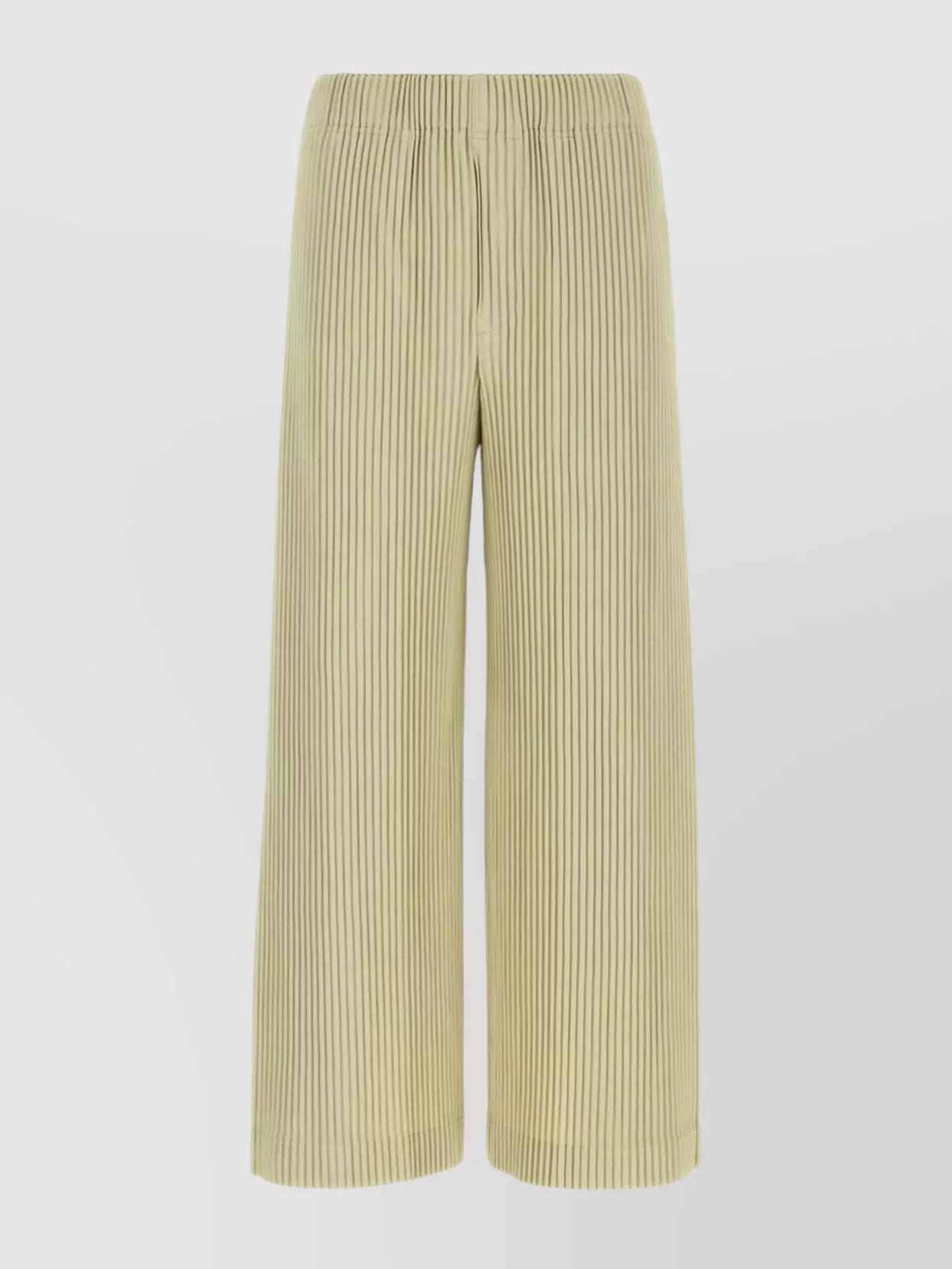 Issey Miyake Wide-leg Pant With Elastic Waistband And Pleated Design