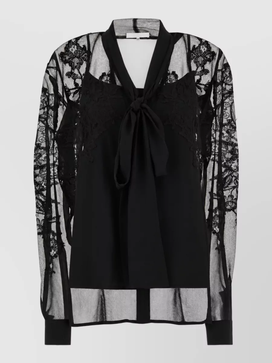 Costarellos silk blouse