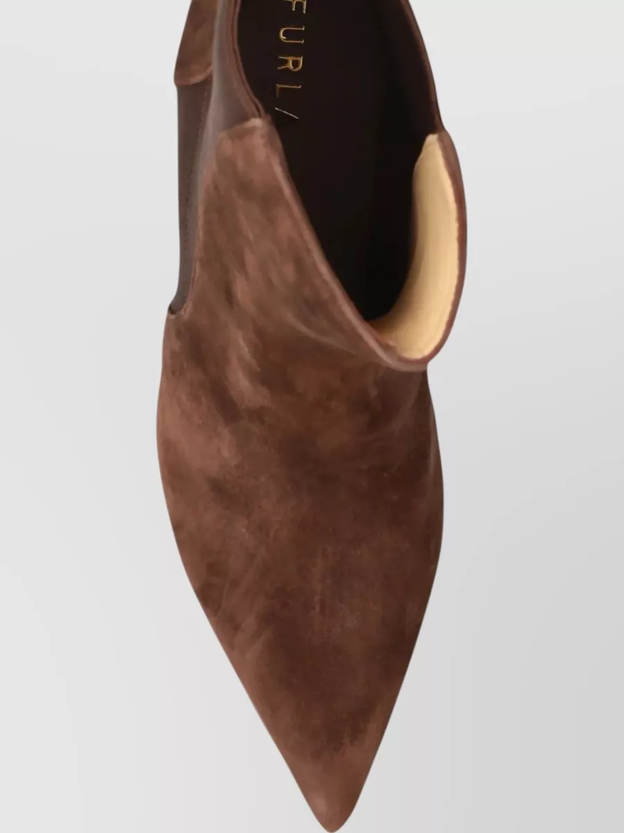 Furla Suede Ankle Boots