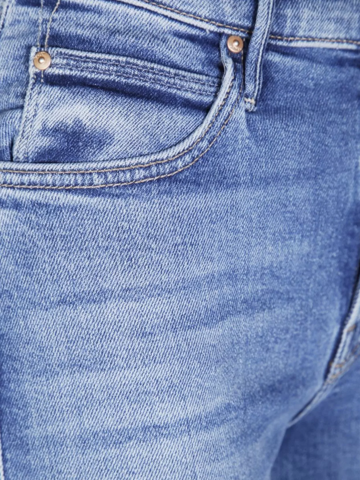 Mother The Kick It Belt Loops Faded Five-Pocket