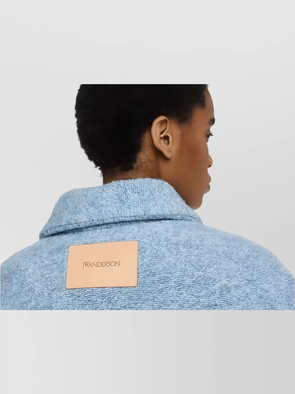Jw Anderson Casual Jacket With High Collar And Long Sleeves