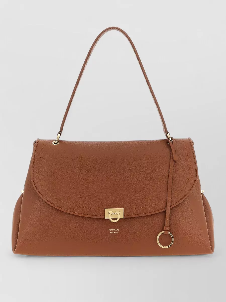 Ferragamo studio bag large leather tote bag