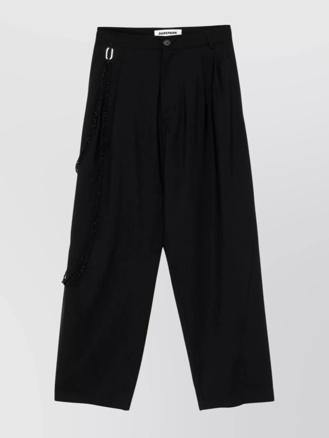 Darkpark Phebe Chain Adorned Wide Leg Pants