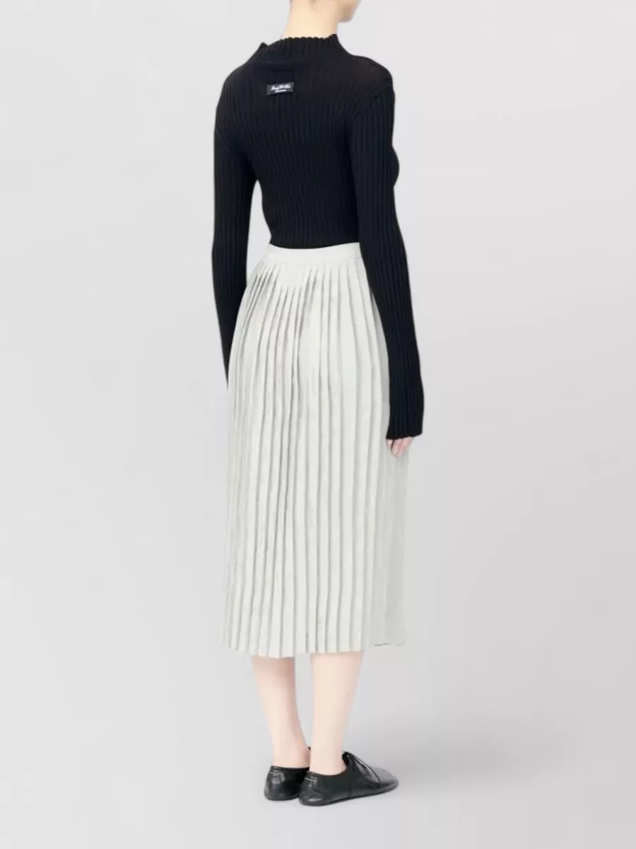 Mm6 Maison Margiela Pleated Skirt