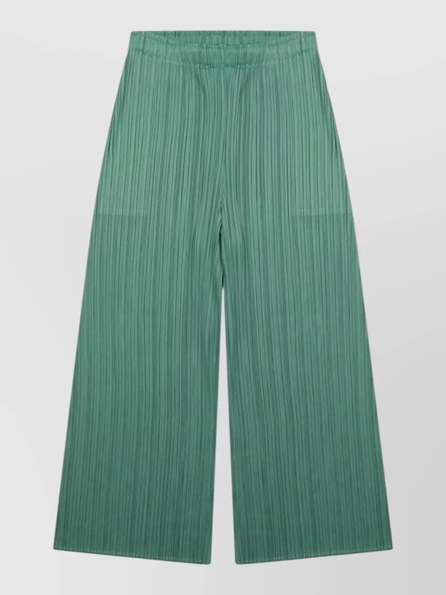 Pleats Please Issey Miyake Wide-Leg Trousers