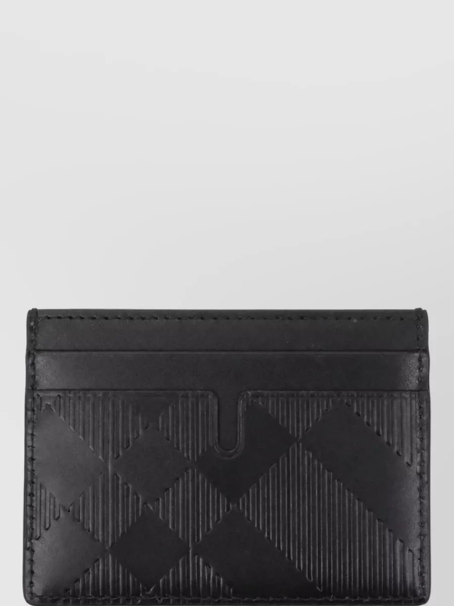 Burberry leather keyring