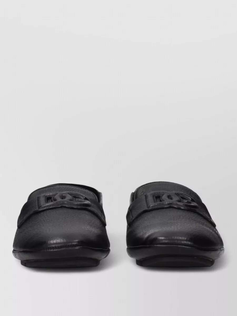 Dolce&Gabbana leather slip-on loafers