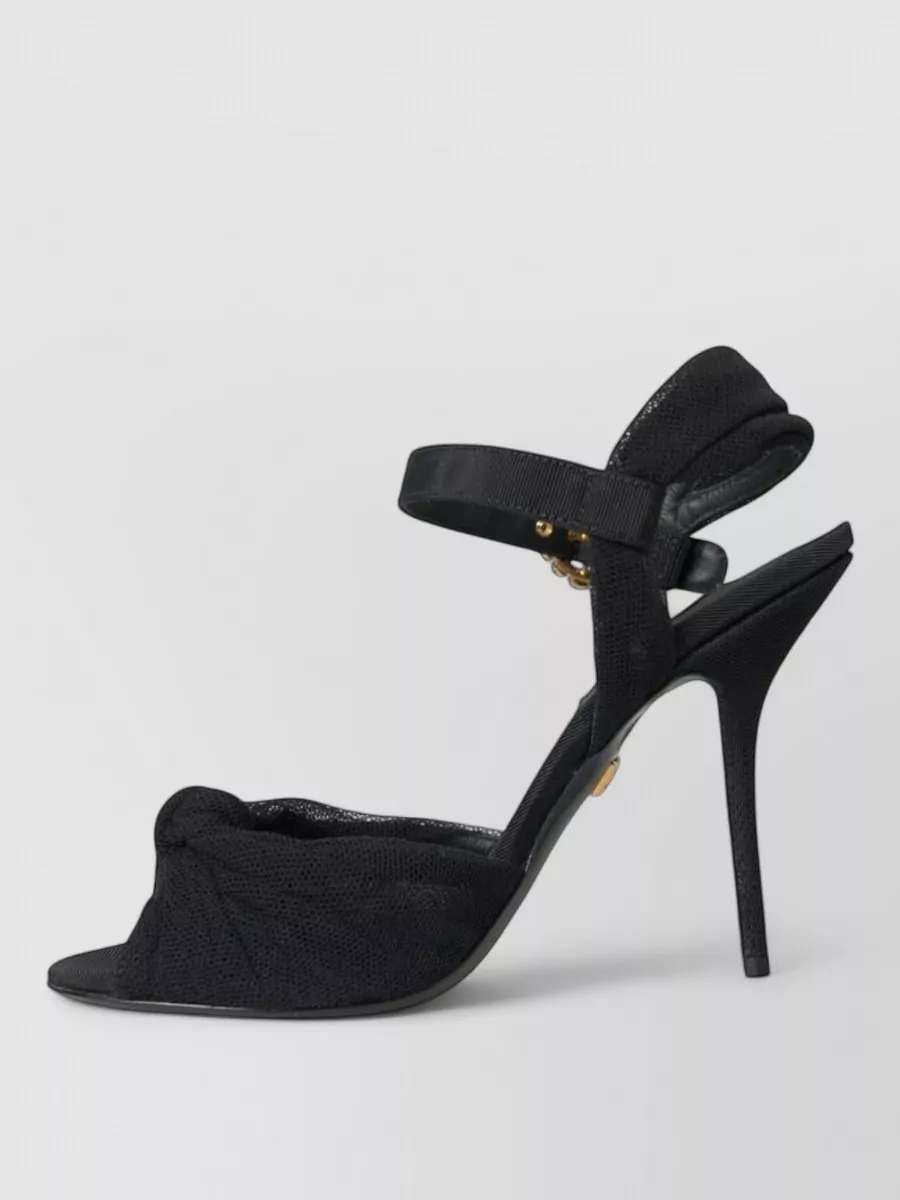 Dolce&Gabbana Embellished Ankle-Strap Heel Sandals