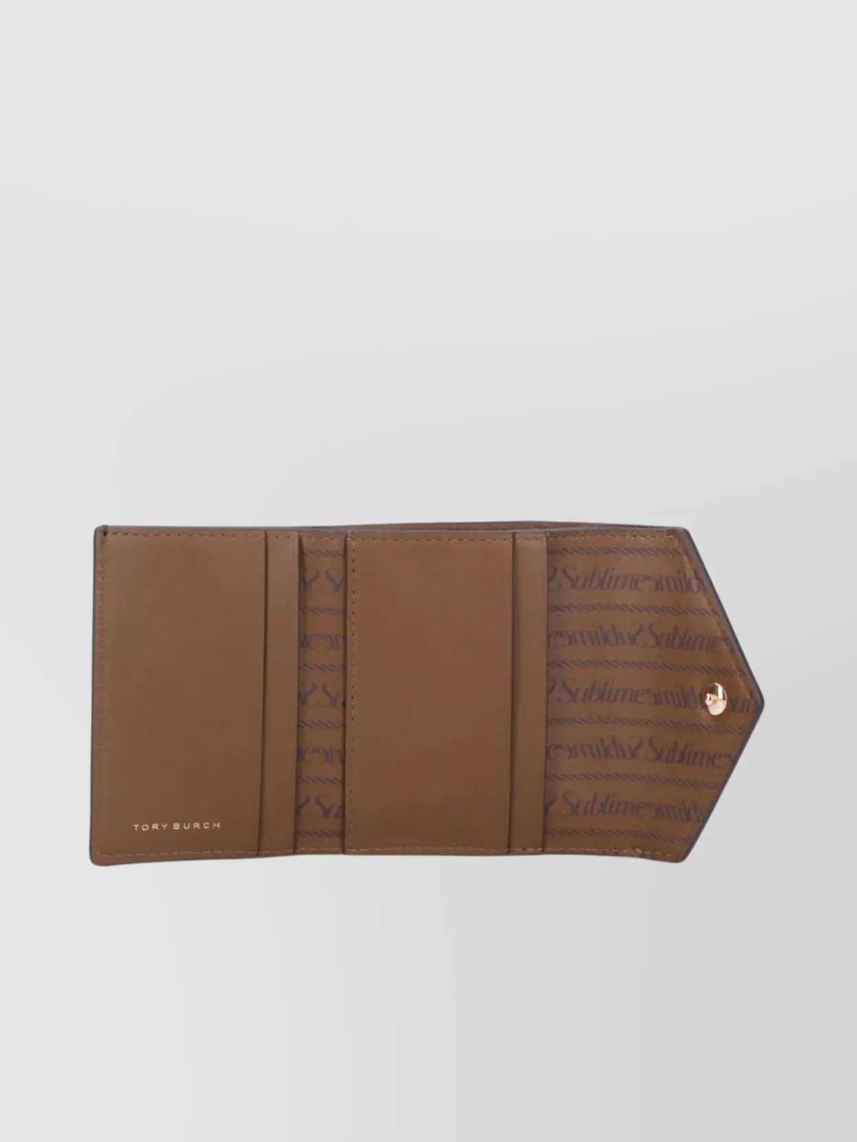 Tory Burch Snap Logo Cardholder Zip Pocket