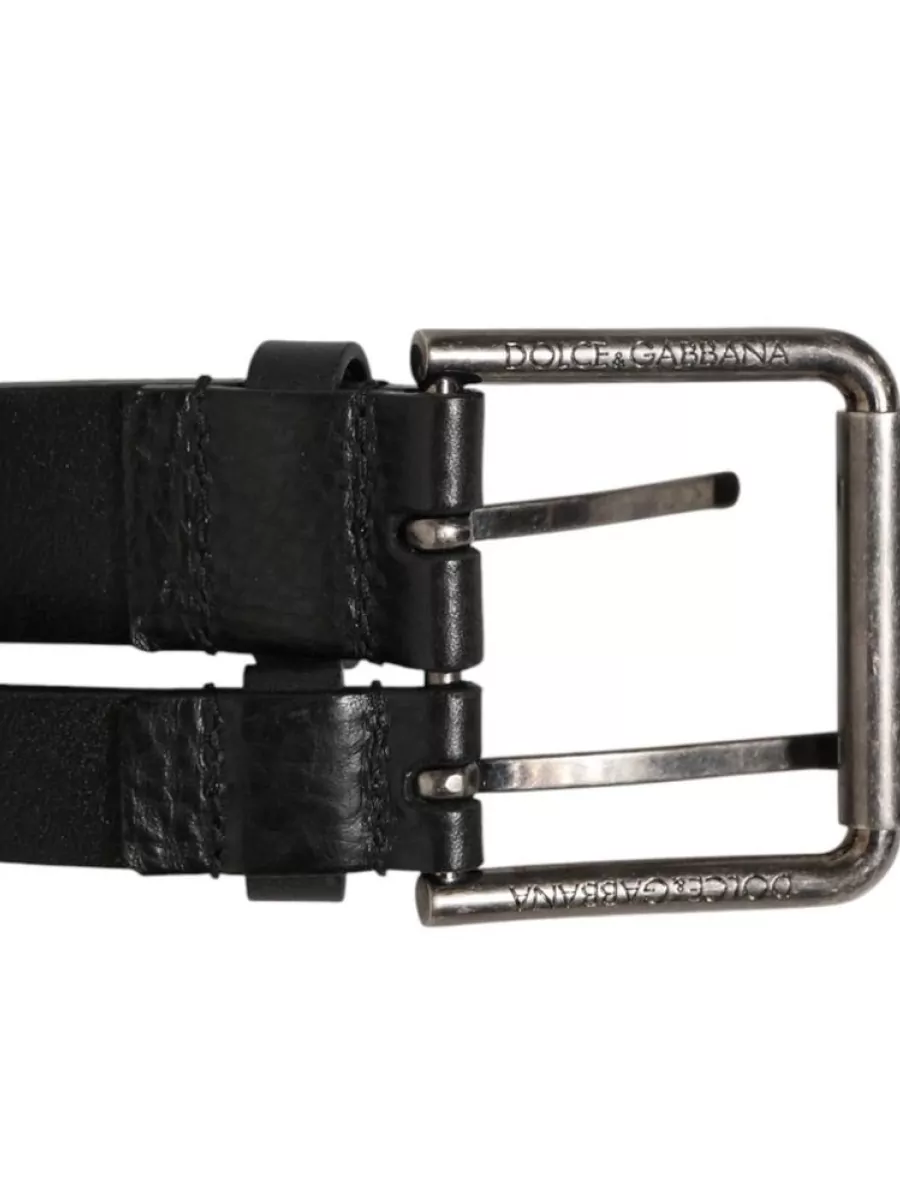 Dolce&Gabbana Leather Double Strap Belt