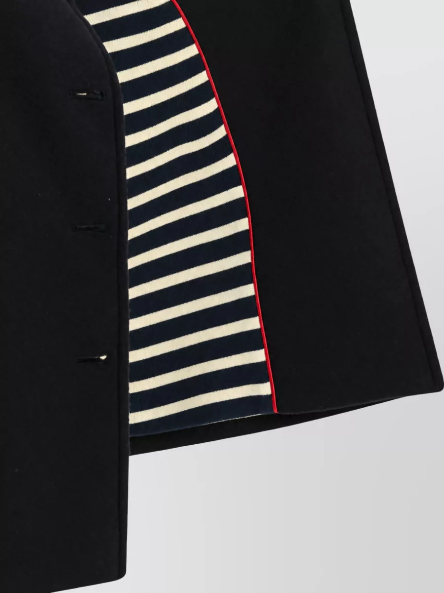 Saint James Double-Breasted Coat