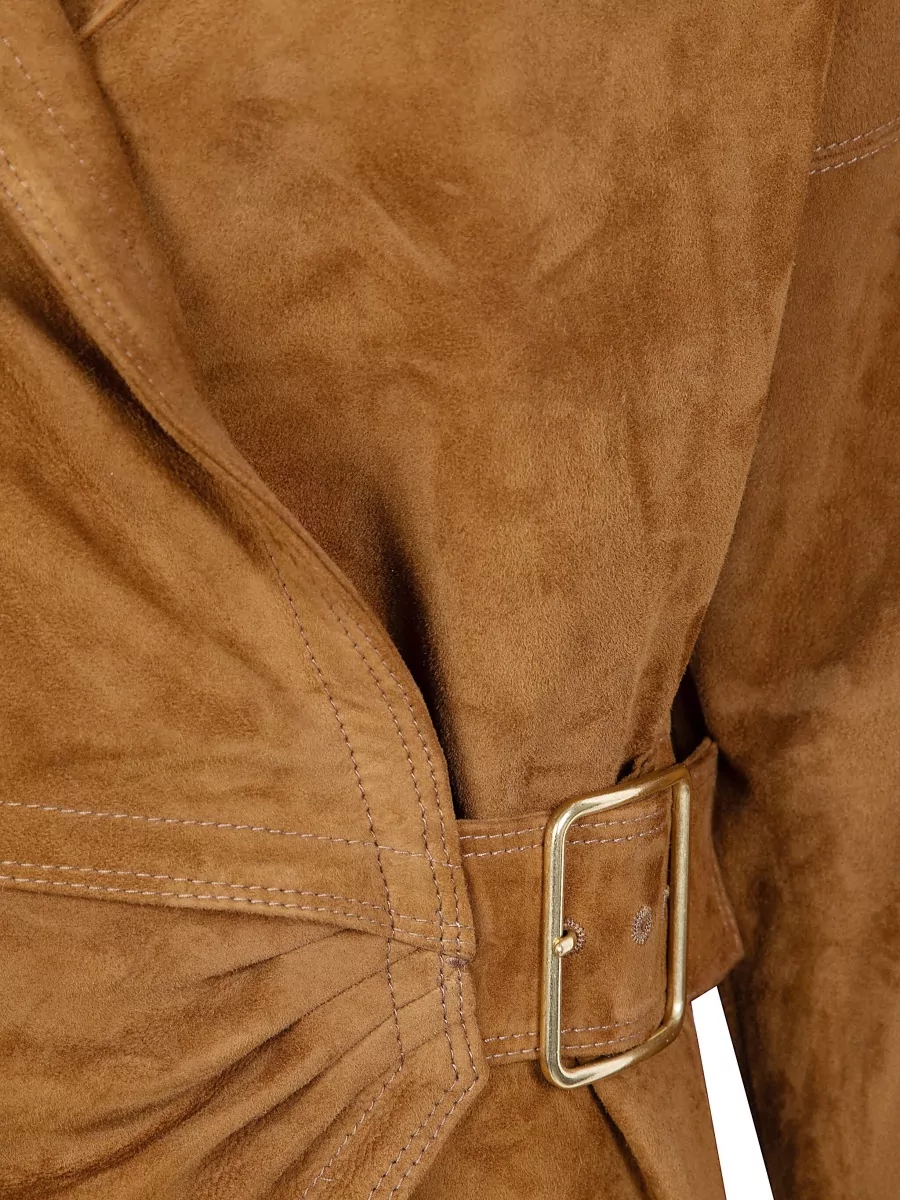 Darkpark Suede Fitted Jacket