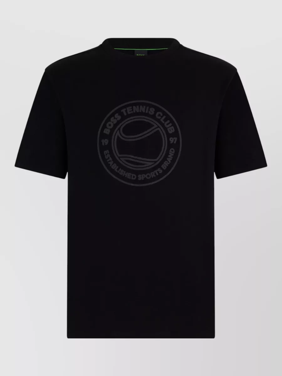 Boss cotton printed short-sleeve t-shirt