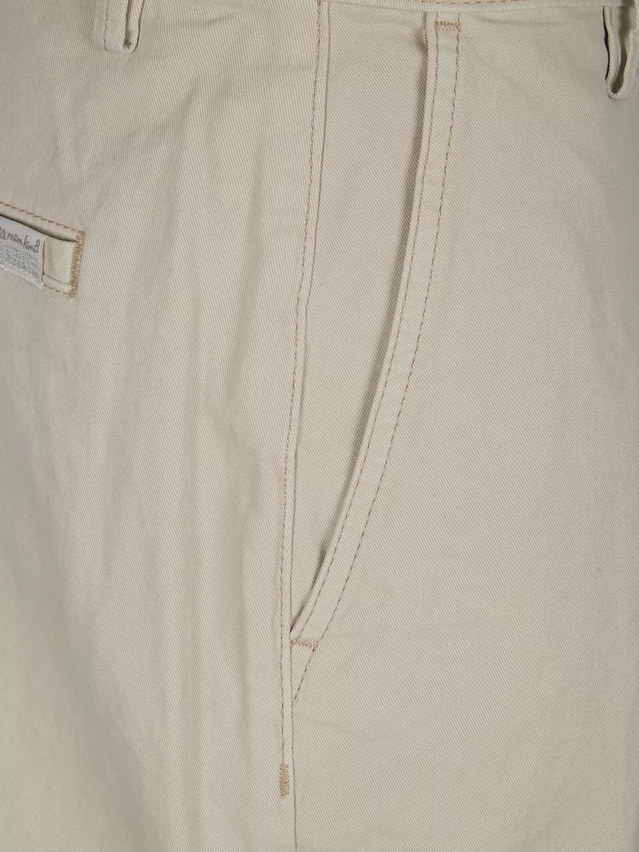 7 For All Mankind Stretch Cotton Knee-Length Straight-Leg Shorts