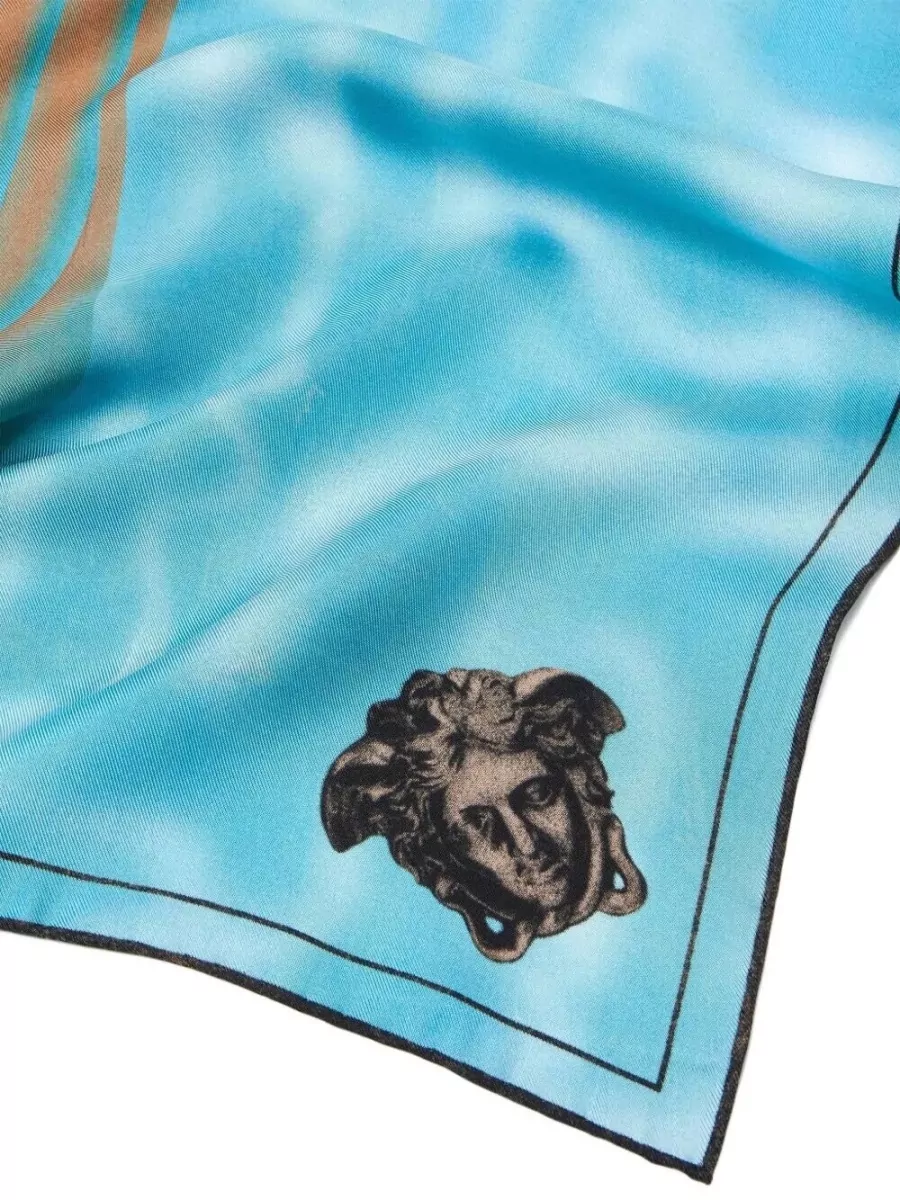 Versace Silk Printed Scarf