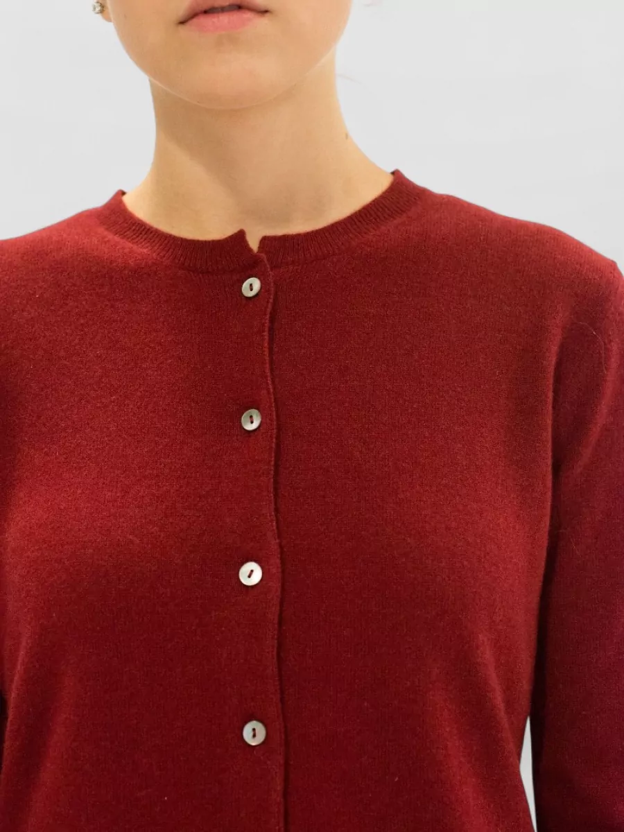 La Rose Cashmere Cardigan