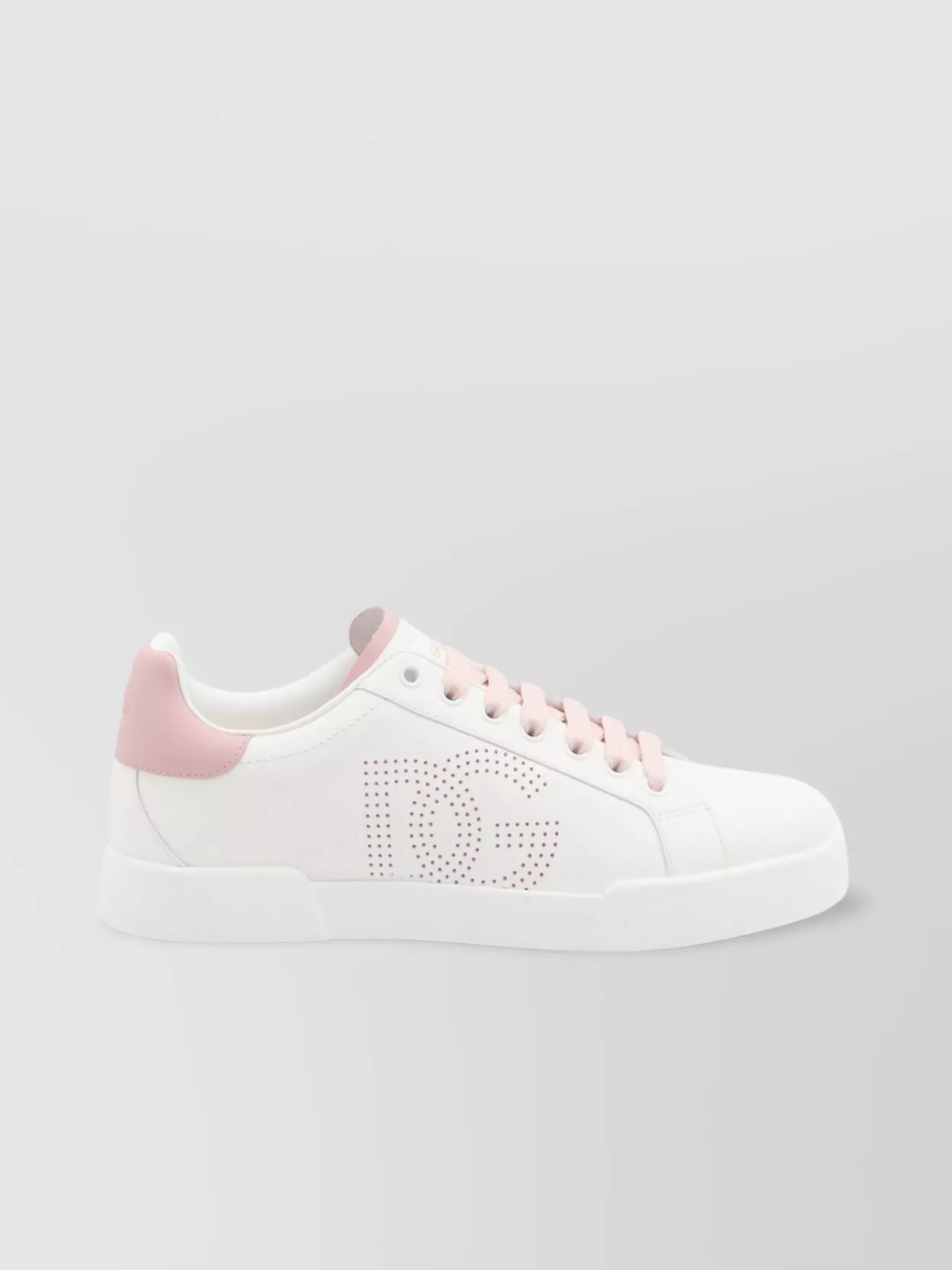 Dolce & Gabbana Light Strobel Sneakers From Portofino In White