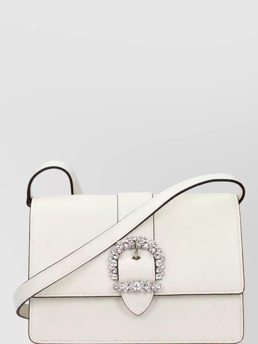 Jimmy Choo cheri leather clutch bag