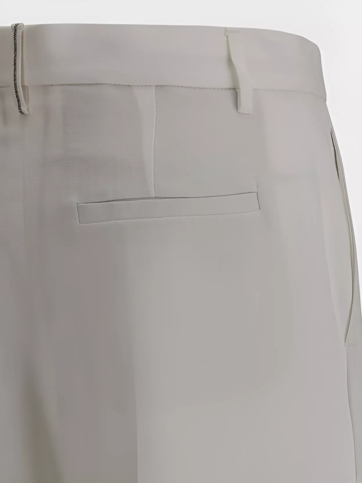 Brunello Cucinelli High Waist Wide Leg Trousers