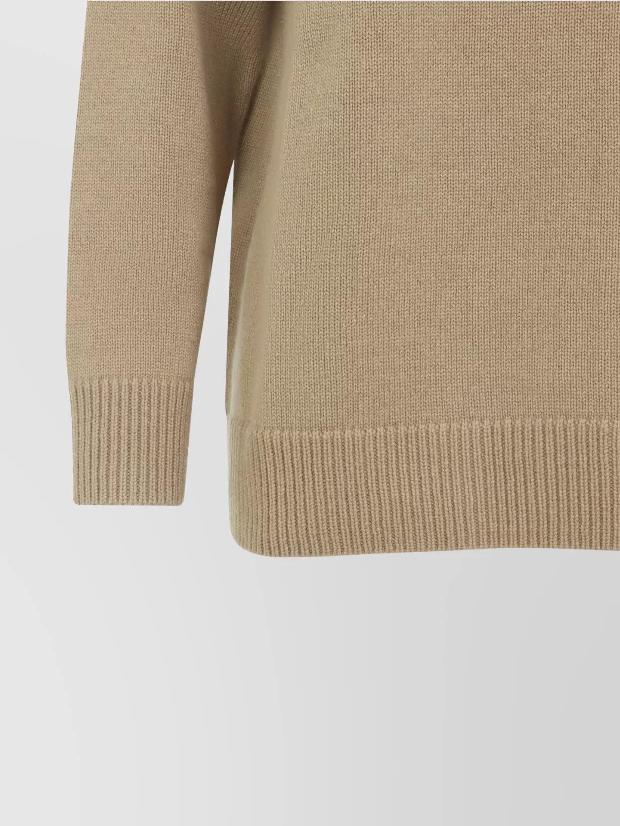 Max Mara Knit Hoodie Drawstring Design