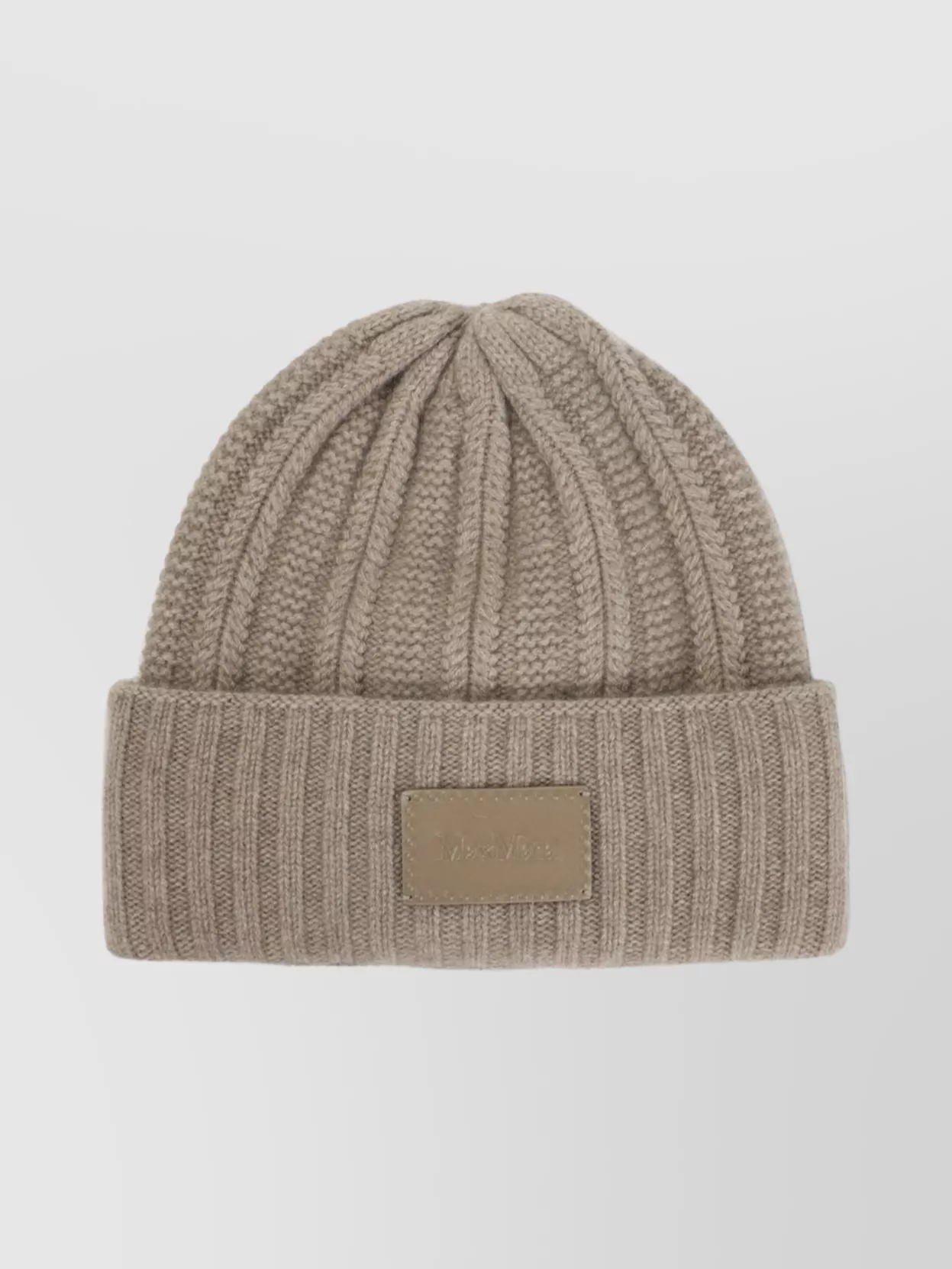 Max Mara Logo Beanie Folded Cuff