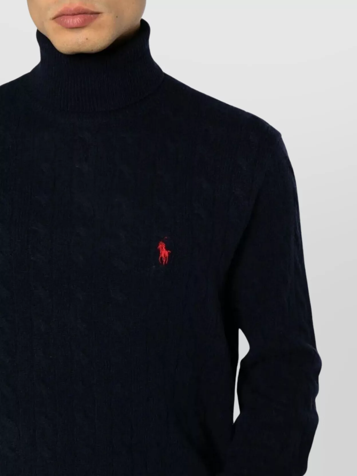 Polo Ralph Lauren Cable Knit Turtleneck Sweater
