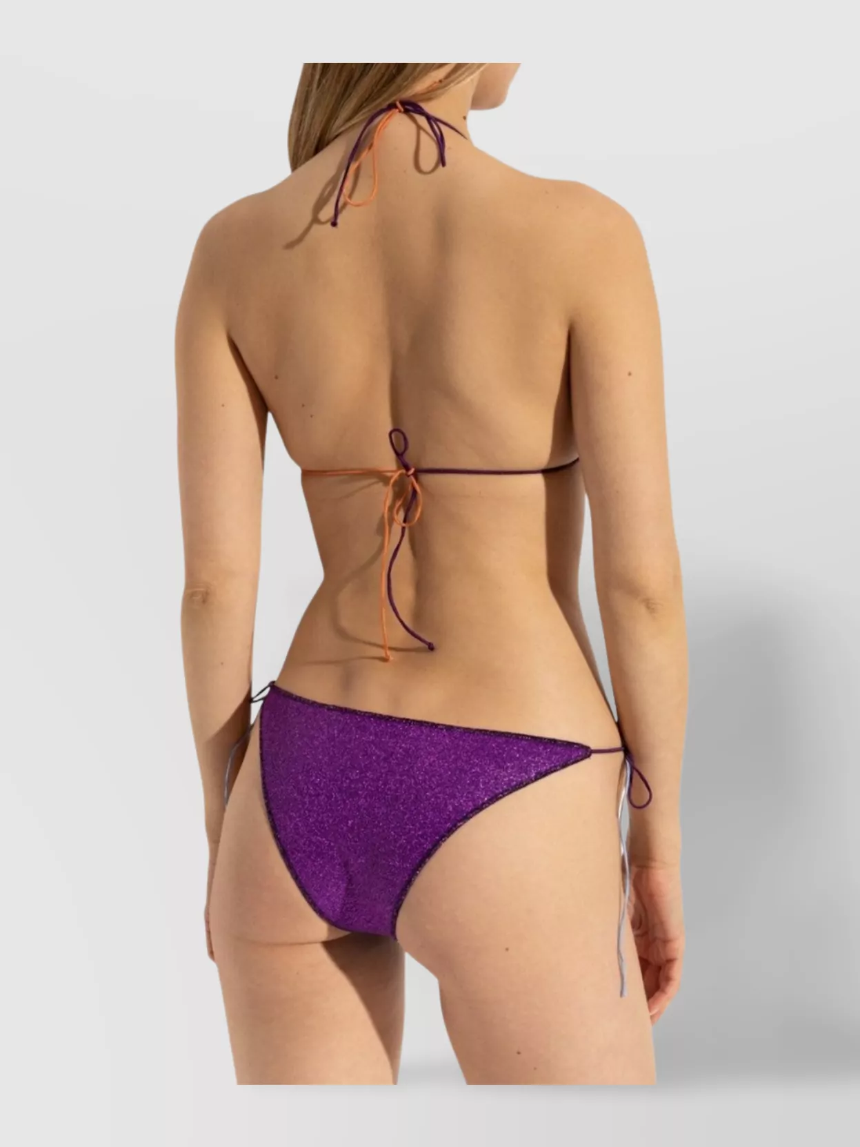Oseree Lumiere O-kini Tie-side Halter In Multi