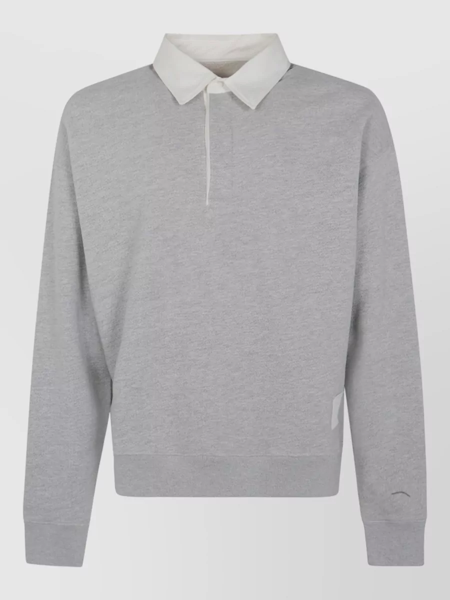 WOC cotton turtleneck sweatshirt