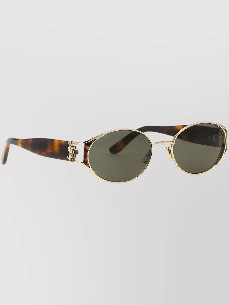 Saint Laurent Acetate Oval Sunglasses