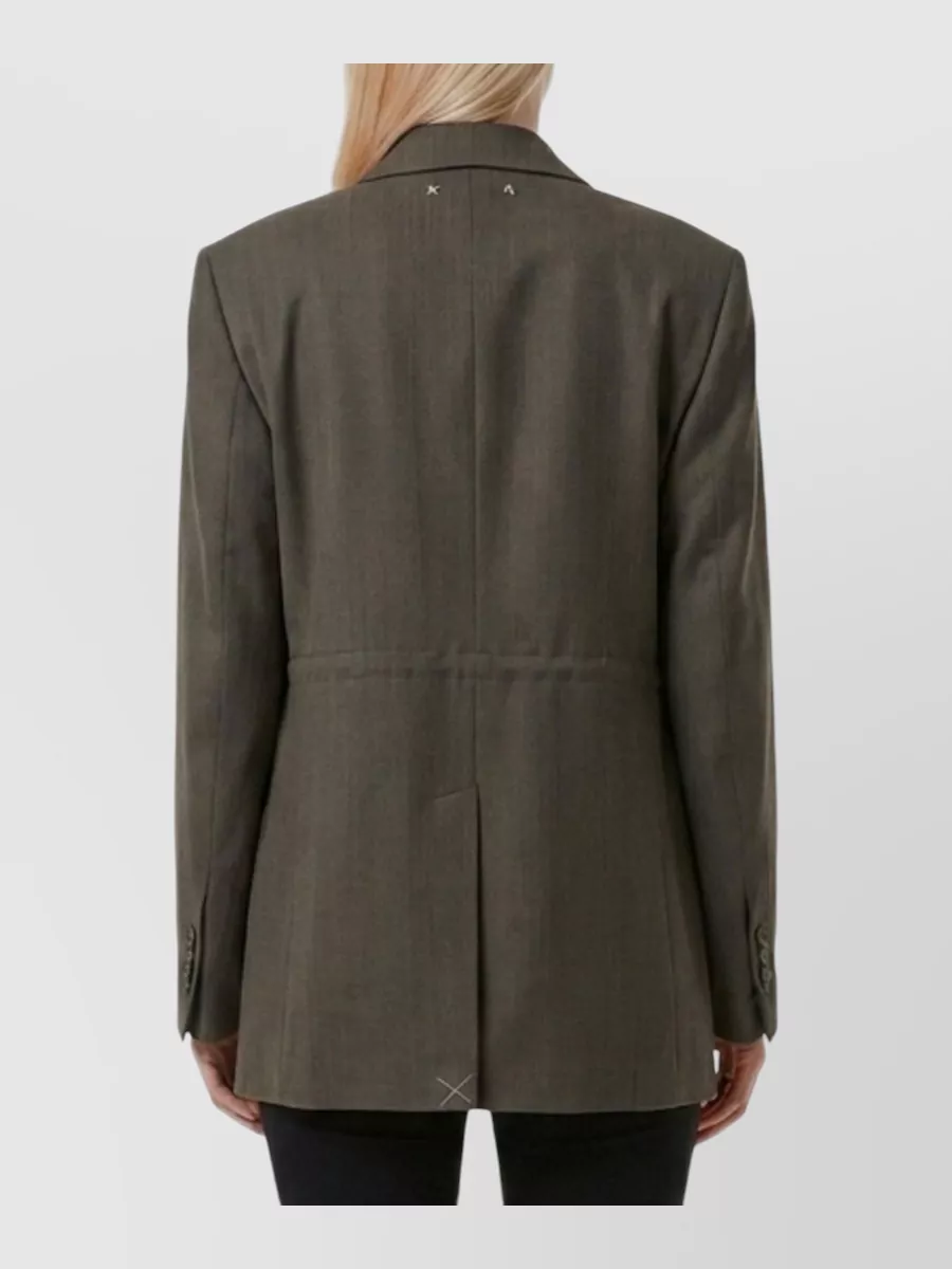 Golden Goose Textured Relaxed-Fit Double-Breasted Blazer