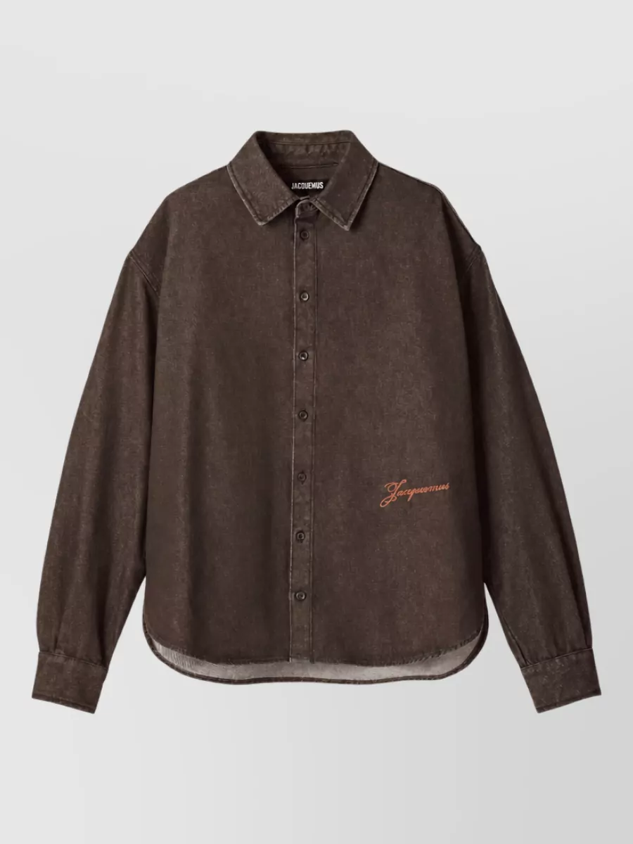 Jacquemus Denim long-sleeve shirt