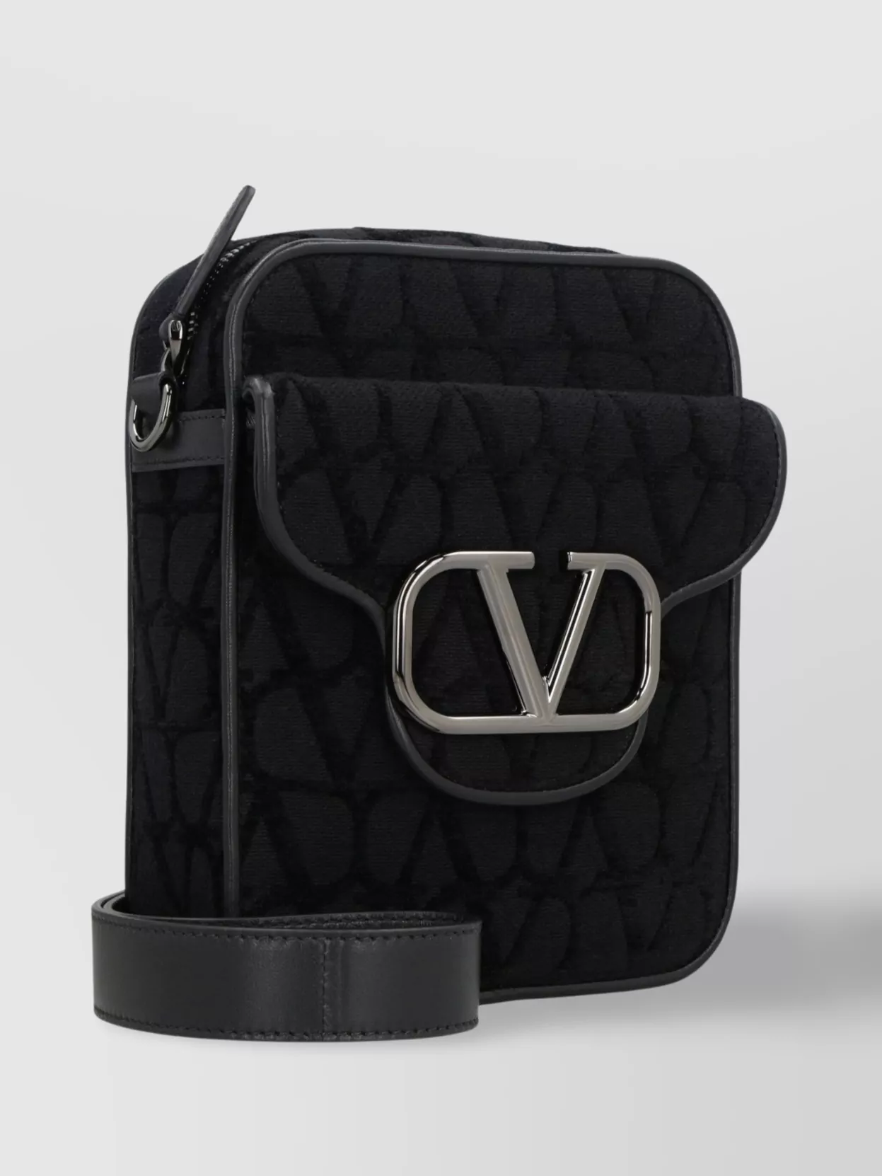 Valentino Locò Canvas Crossbody Bag