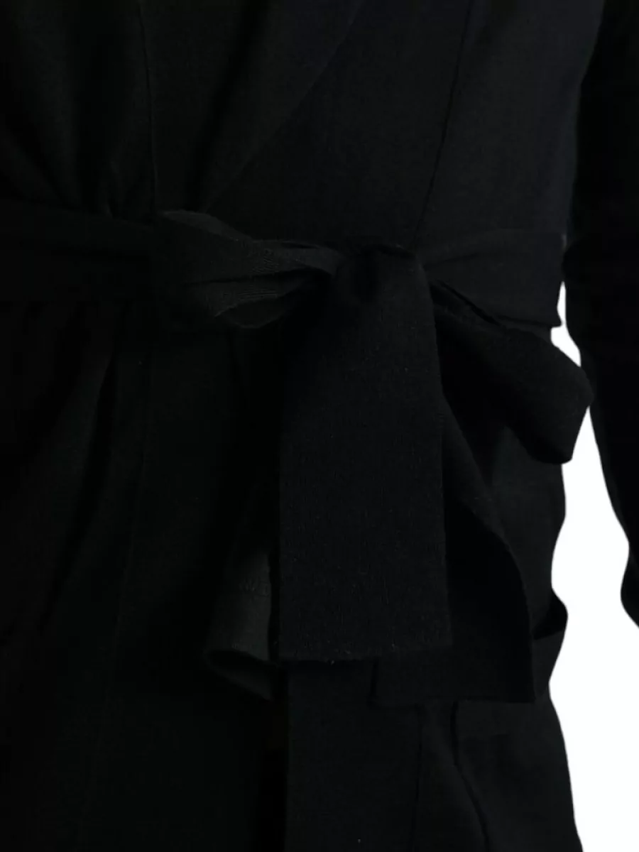 Dolce&Gabbana Cashmere Belted Wrap Robe